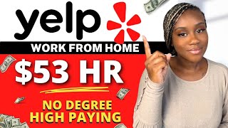 YELP WORK FROM HOME | Remote Work From Home Jobs | Remote Jobs