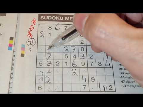 16th week Lockdown! (#2588) Medium Sudoku puzzle. 04-06-2021