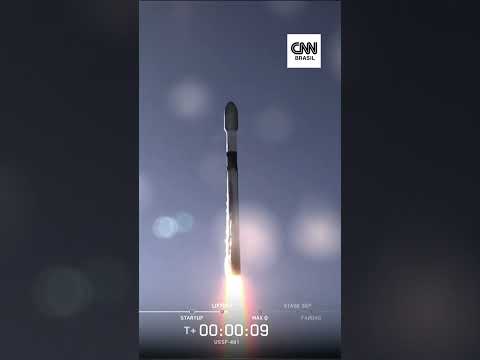 SpaceX lança foguete em “missão secreta” para a Força Espacial dos EUA