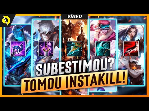 10 BUILDS OFF META COM MUITO BURST DAMAGE