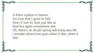 Chad Brock - I Wonder Where Love Goes Lyrics