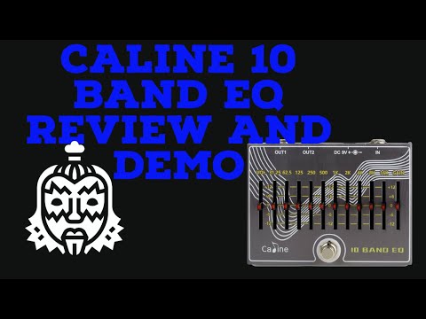 Caline 10 band graphic eq effects pedal 2022 image 3