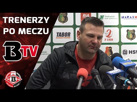 Konferencja prasowa po meczu Stal Stalowa Wola - Bytovia (0:0)
