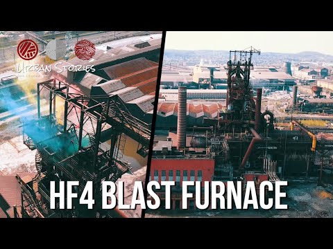 HF4 Charleroi, haut fourneau abandonné (urbex)