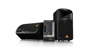 EUROPORT EPS500MP3 Ultra-Compact 500-Watt 8-Channel Portable PA System