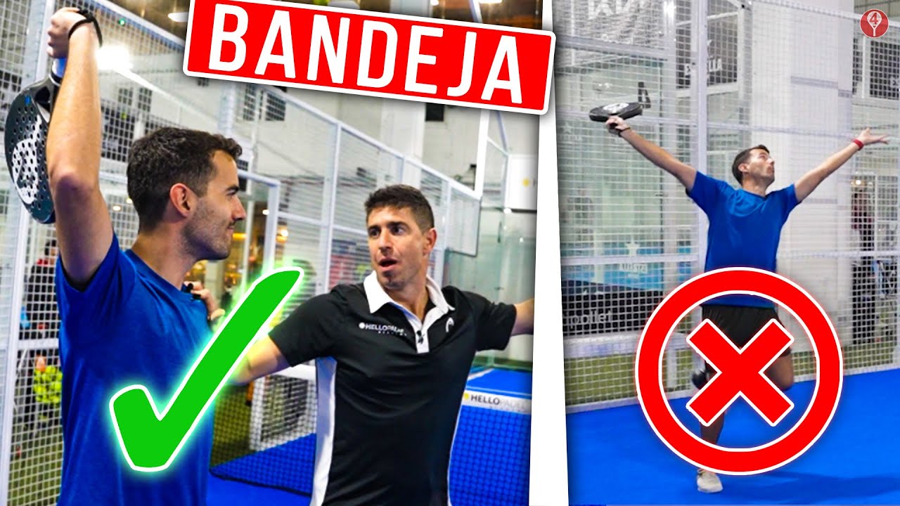 Bandeja technique: three types and footwork