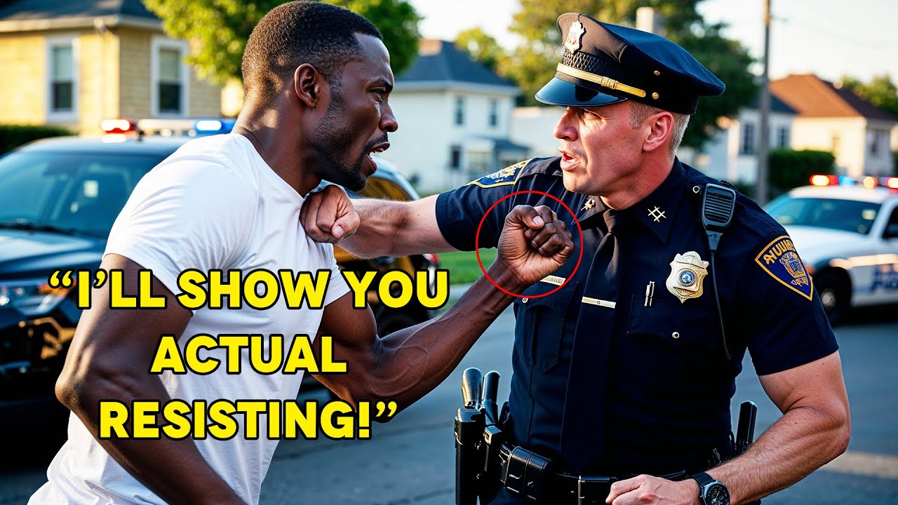 Black Man Fights Back Against Racist Police Officer, Gets Justice