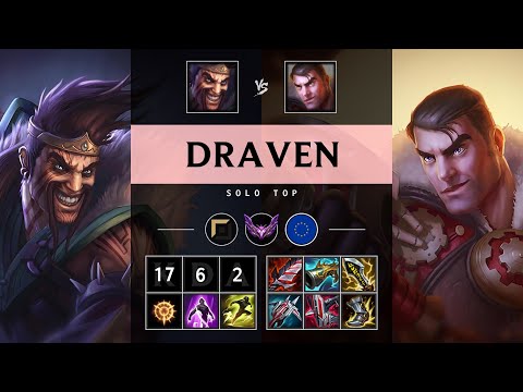 Draven Top vs Jayce - EUW Master Patch 25.07