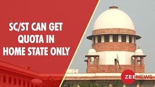 Can&#39;t Claim SC/ST Quota Benefit In 2 States: Supreme Court