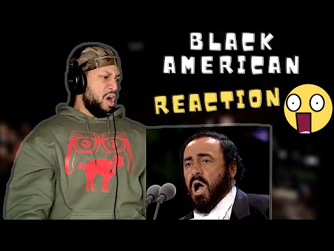 BLACK AMERICAN FIRST REACTION TO OPERA | Luciano Pavarotti singing "Nessun dorma" from Turandot