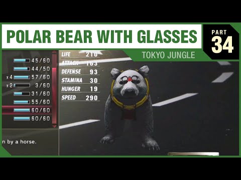 POLAR BEAR WITH GLASSES - Tokyo Jungle - PART 34