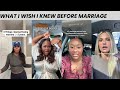 What Married Women Wish They Before Marriage About Marriage
