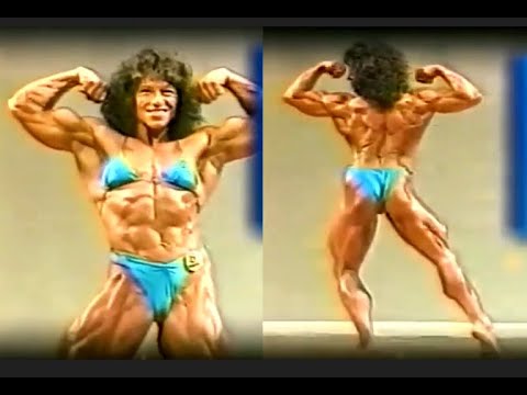 FBB Bodybuilder Amelia Hernandez 1996  1997 Jan Tana