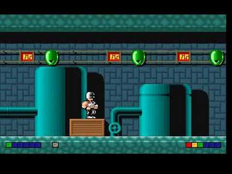 Electroman Level 1 (DOS Game)