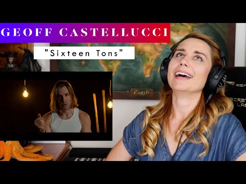 Geoff Castellucci "Sixteen Tons" REACTION & ANALYSIS by Vocal Coach / Opera Singer