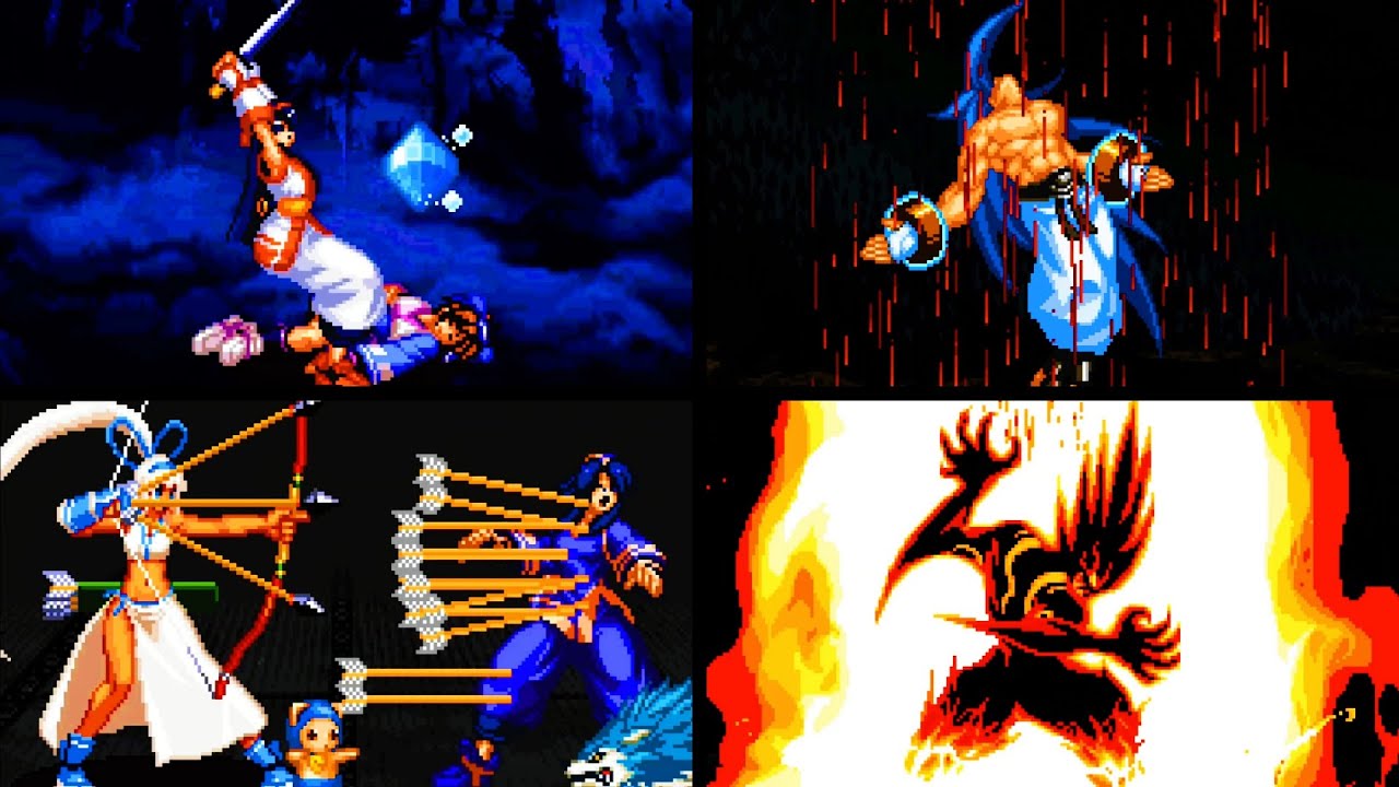 Samurai Shodown V Special - All Fatalities (All Characters) 4K 60ᶠᵖˢ