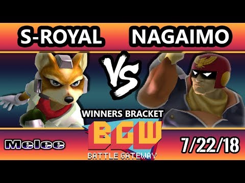 BGW21 SSBM - s-royal (Fox) Vs. Nagaimo (Captain Falcon)  Smash Melee Winners Bracket