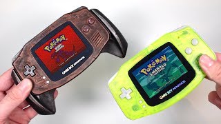 Unboxing Fully Modified Gameboy Advance