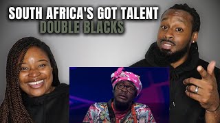 🇿🇦 Double Blacks Made Everyone Laugh Out Loud! American Couple Reacts to South Africa's Got Talent