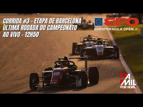 🟣EUROFORMULA OPEN 2026 | ETAPA DE BARCELONA - 3ª CORRIDA | AO VIVO E COM IMAGENS [PT-BR]