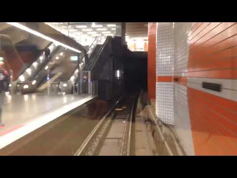 Nürnberg. U-Bahn. Ein Zug ohne Lokführer