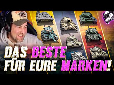 Welche Panzer haben den größten Wert für eure Battlepass Marken? [WoT - Gameplay - Deutsch]