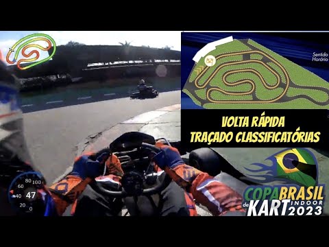 Volta Rápida Copa Brasil Kart Indoor 2023 - Kartódromo Volta Redonda - Cat. Senior - Série 3