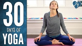 Day 24 - Gentle Yummy Yoga  - 30 Days of Yoga