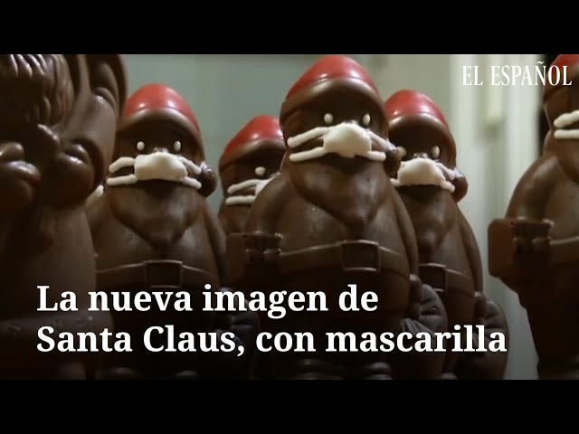 Vídeo relacionado con Bombón Papa Noel - Santa Claus de chocolate con leche 1000 gramos