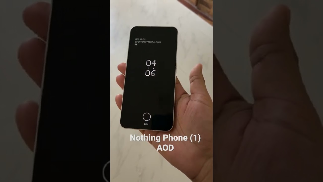 Nothing Phone (1) Always-on Display