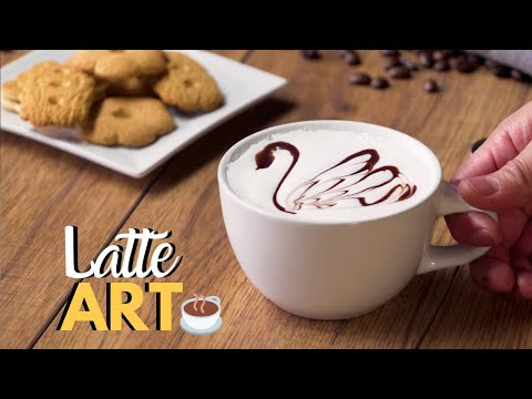 Como fazer os desenhos mais fofos no café com leite! l latte art l VIX Hummm