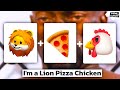 I M A Lion Pizza Chicken Meme
