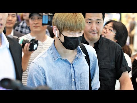 180917 워너원(WannaOne) 강다니엘(KANG DANIEL) Focus - 인천공항 입국