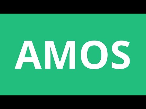 How To Pronounce Amos - Pronunciation Academy