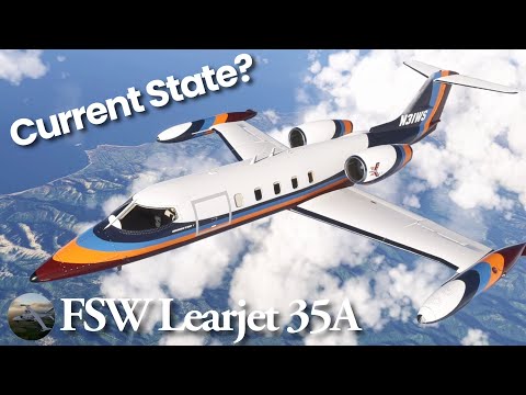 Flysimware Learjet 35A | KTVL-KSBA | MSFS 2024