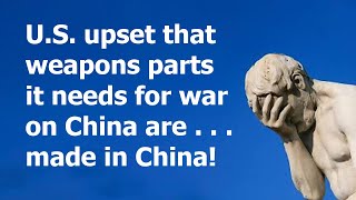Oops! Chinese components used in many US war machines