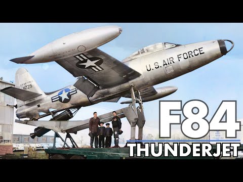 F 84 Thunderjet, Thunderstreak, Thunderflash, Thunderscreech. Republic's amazing  American aircraft