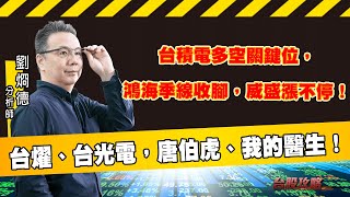 台積電多空關鍵位，鴻海季線收腳，威盛漲不停！台燿、台光電，唐伯虎、我的醫生！ (圖)