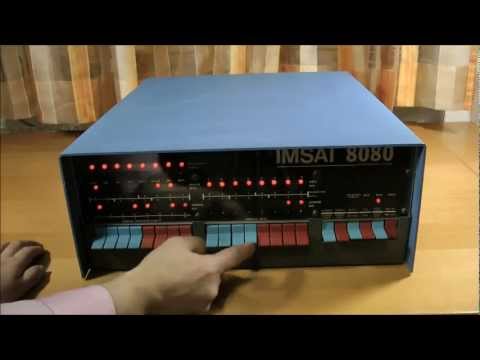 IMSAI 8080 demo