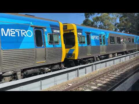 Following G521, VL360 & B80 with the Up Maryvale Paper Train from Flinders Street to Southern Cross