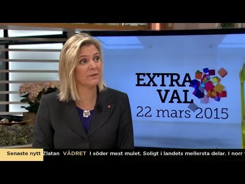 Tvingas regera med alliansens budget - Nyhetsmorgon (TV4)