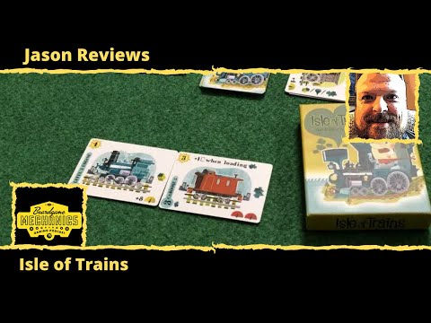 Jason's Board Game Diagnostics of Isle of Trains
