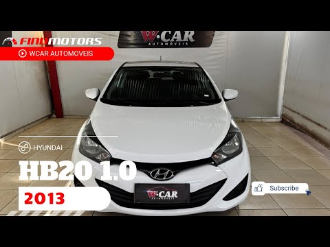 HYUNDAI HB20 1.0 COMFORT PLUS 12V 2013 FLEX - FindMotors.com.br #hyundai #hb20