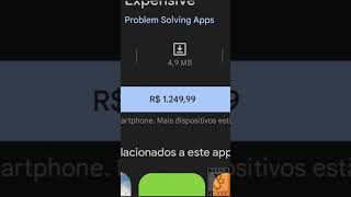OS JOGOS MAIS CAROS DA PLAY STORE! #game #games #shortsgame