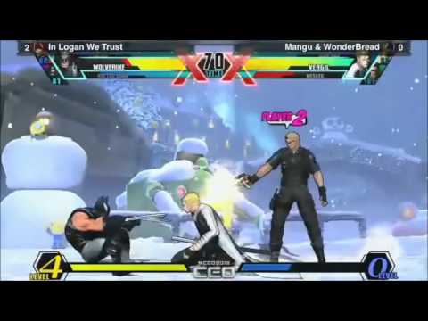 UMvC3 In Logan We Trust vs Mangu & WonderBread - Teams CEO2013 Day 1