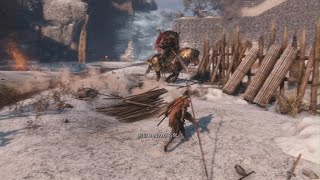 隻狼　SEKIRO 鬼庭刑部昌孝　HUD非表示苦難厄憑　初期身体力攻め力　忍具流派技アイテム縛り