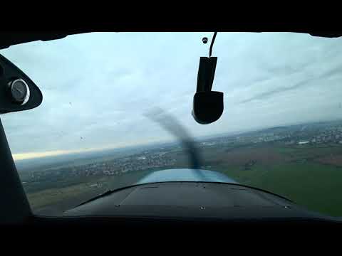 Solo flight. LKLT - LKLT