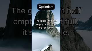 The glass isn't half empty or half full, it's refillable #shorts