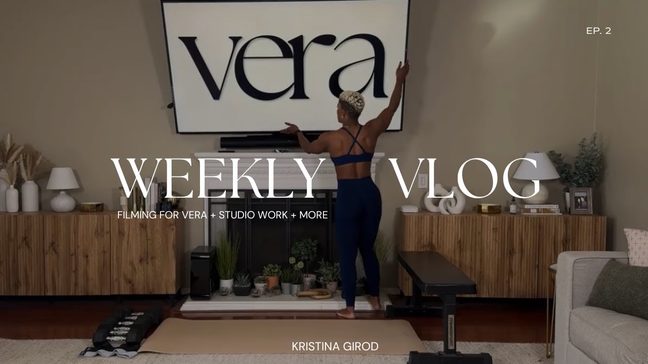 WEEKLY VLOG EP. 2 | Filming for Vera, studio work and more...