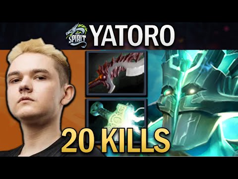 Juggernaut Dota 2 Gameplay Spirit.Yatoro with 20 Kills and Abyssal #dota2 #dota2gameplay